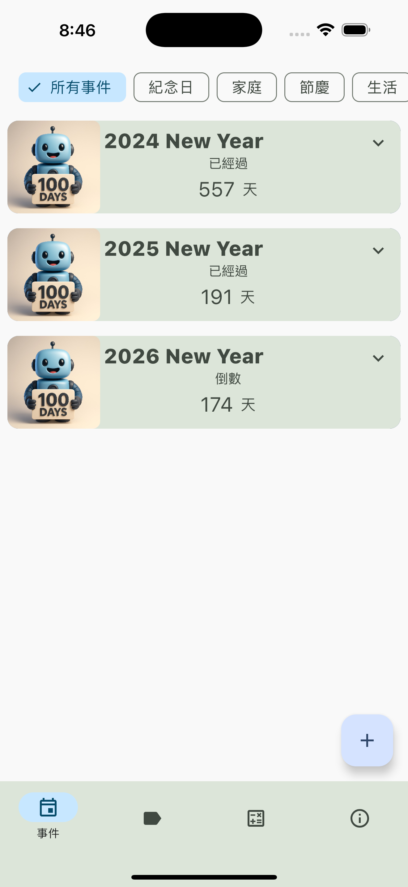 Event Counter (iOS Preview)